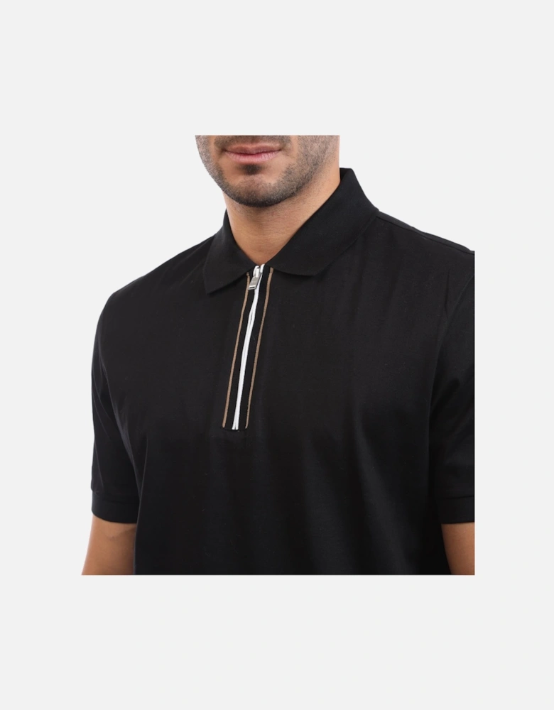 H-Paras 65 Zip-Placket Polo Shirt