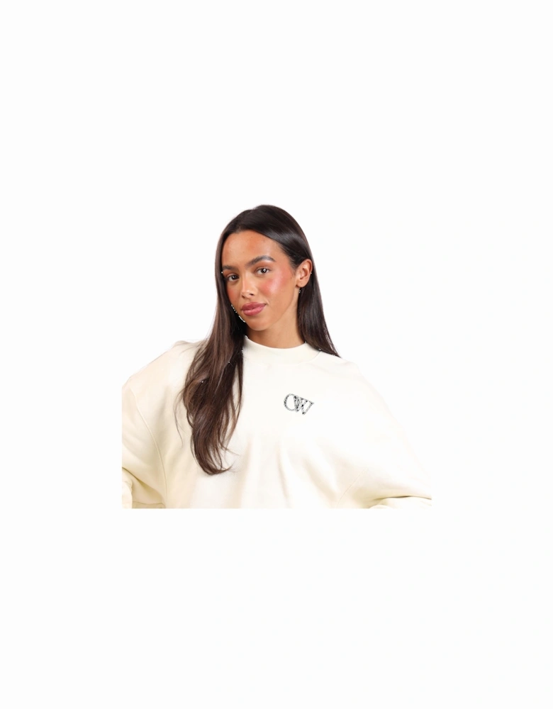 Flock Over Crewneck Sweatshirt