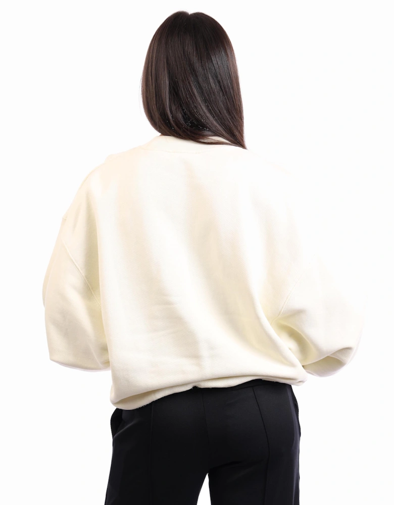 Flock Over Crewneck Sweatshirt