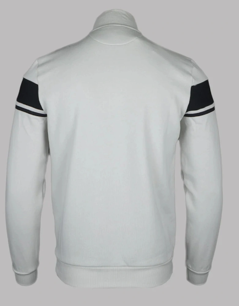 Damarindo 1/4 Zip Sweatshirt - Glacier Grey/Black