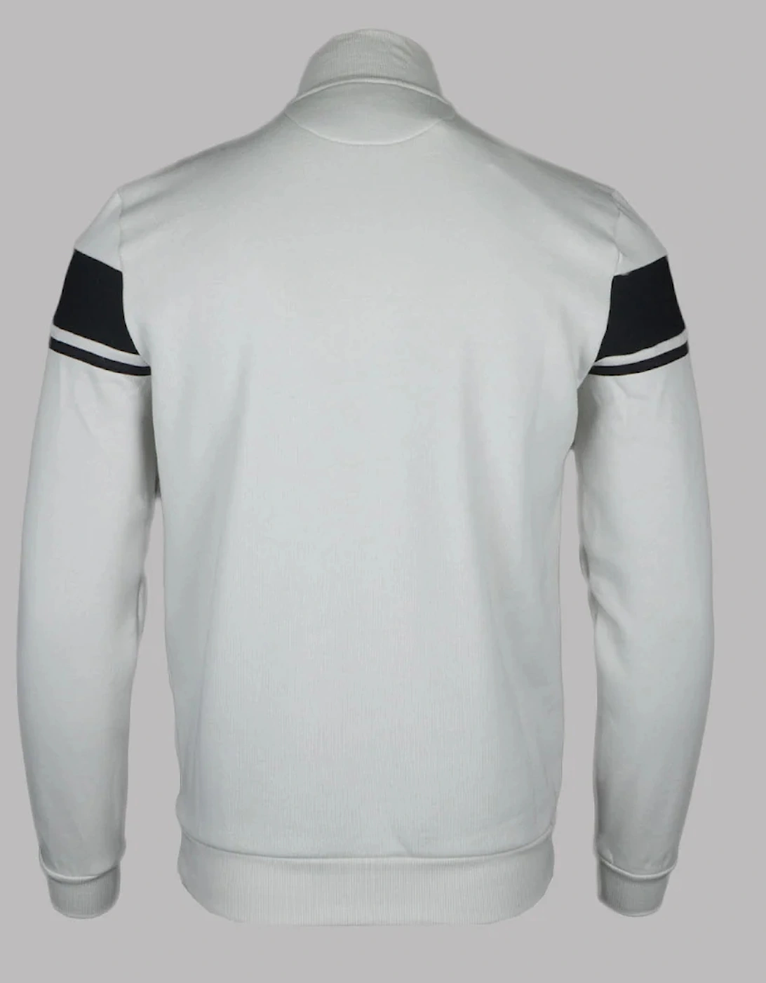 Damarindo 1/4 Zip Sweatshirt - Glacier Grey/Black