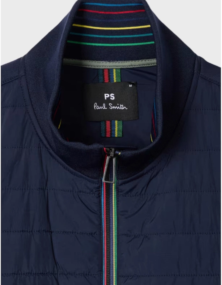 PS Mixed Media Jacket 49 DK NAVY