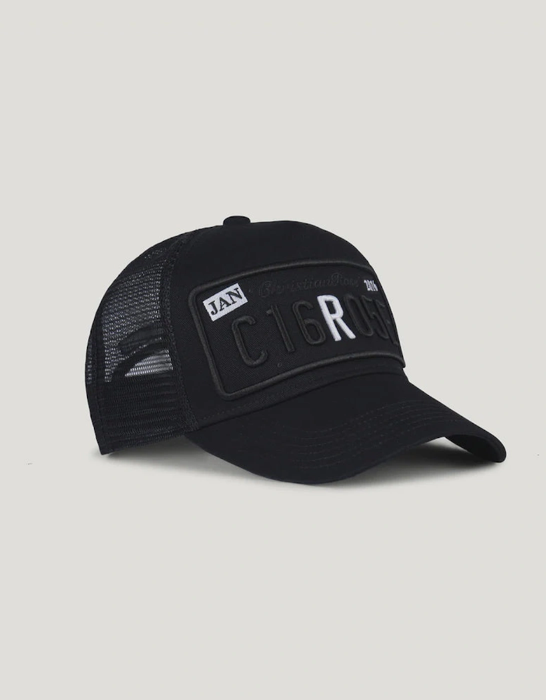R Two Tone Trucker Cap -  Black / White, 2 of 1