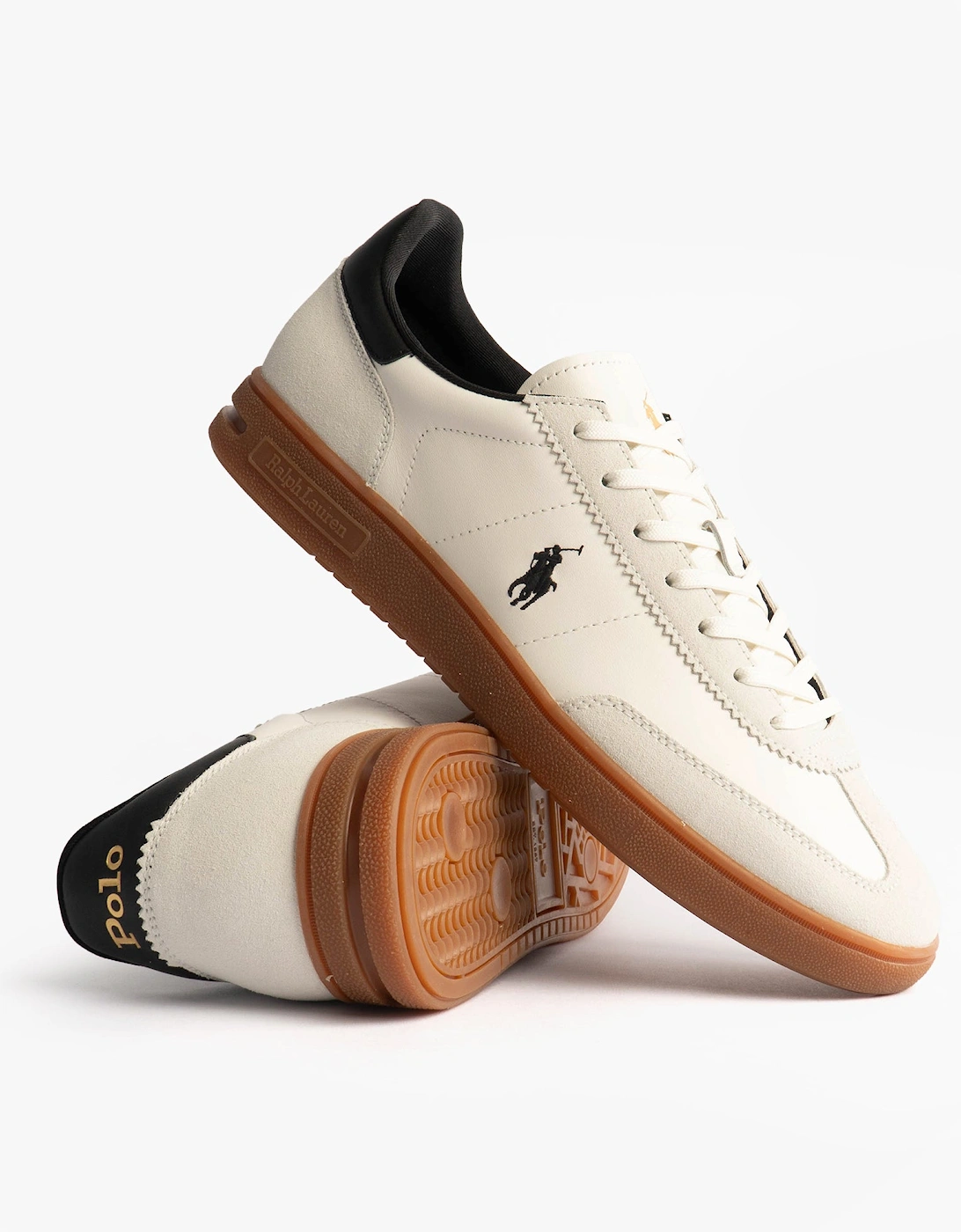 BEDFORD Mens Trainers White/Black