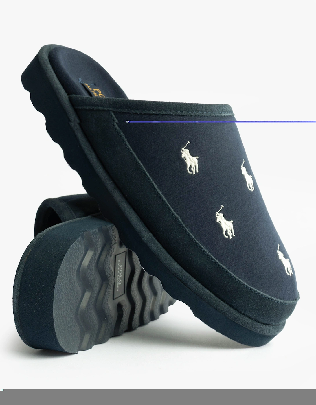 RD SCFF II Mens Slippers Navy/Paper White