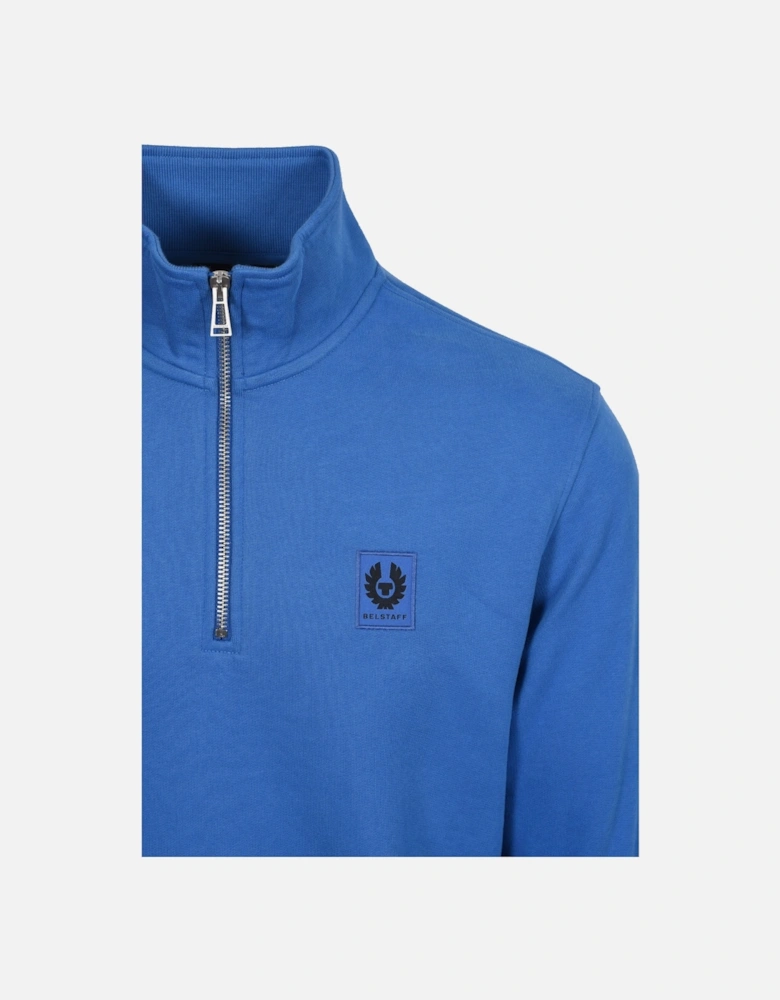 HALF ZIP SWEATSHIRT MARINE BLUE