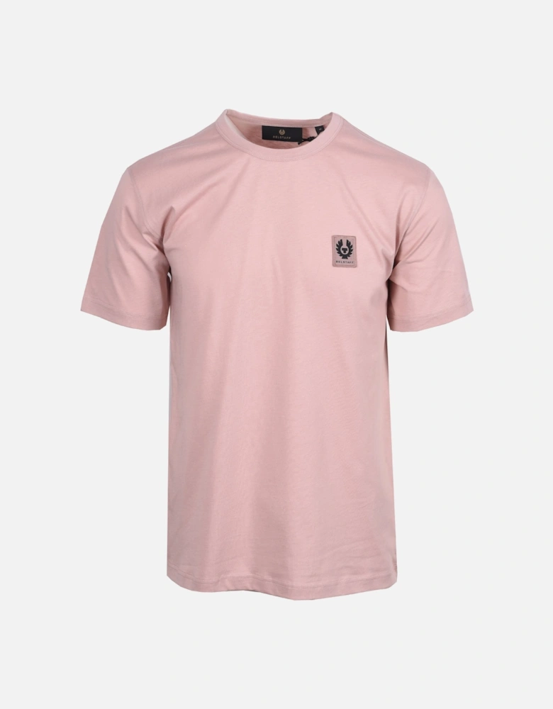 SHORT SLEEVED T-SHIRT DUSK PINK