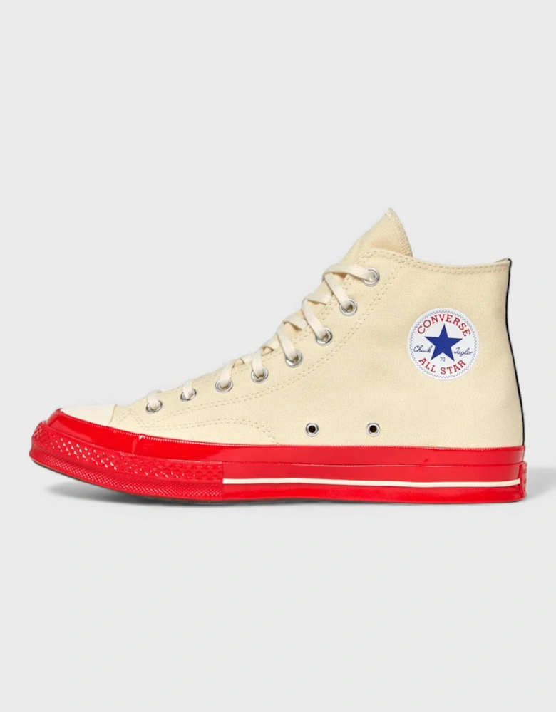 Comme des Garçons Play x Chuck 70 High Pristine Red