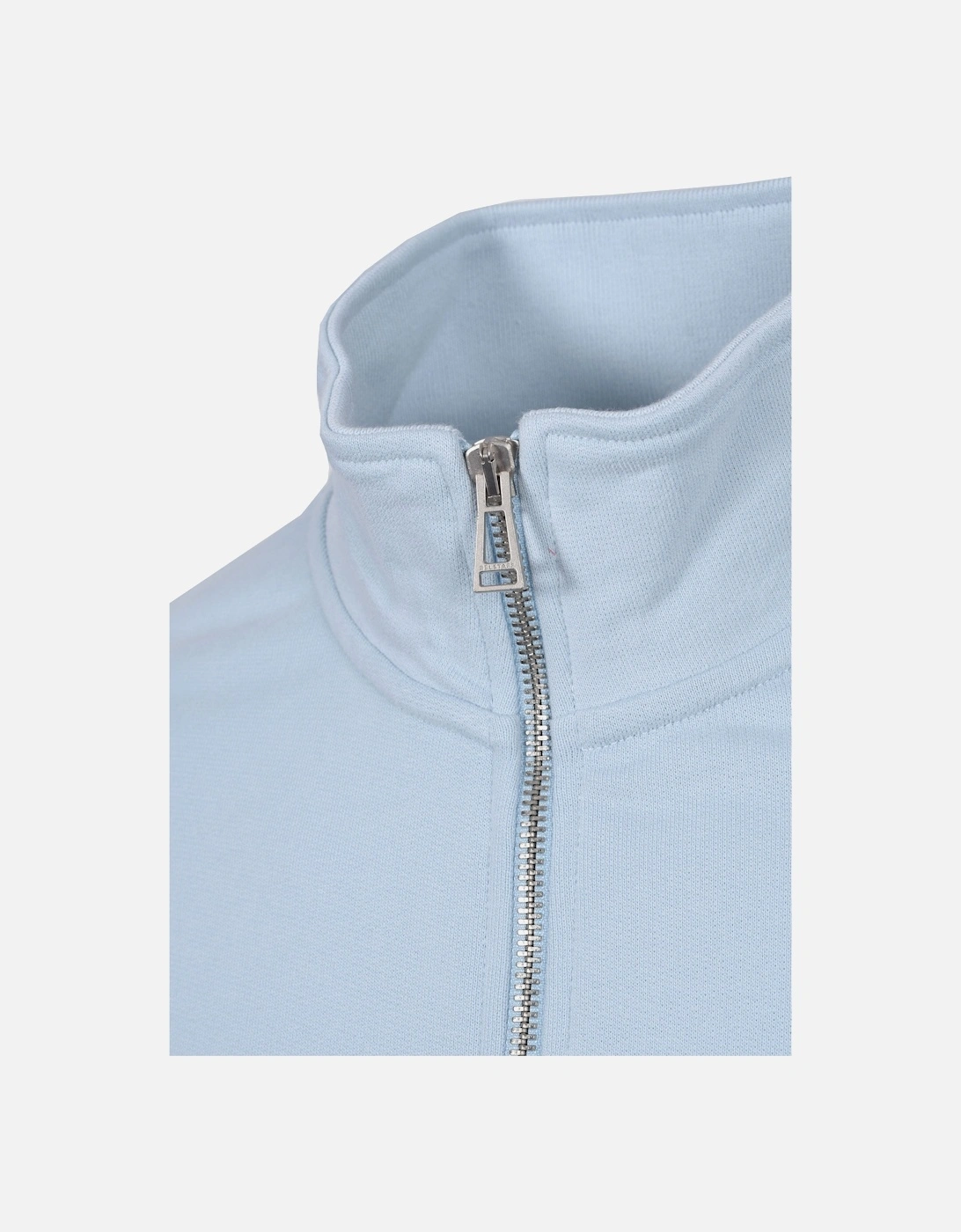 HALF ZIP SWEATSHIRT SKY BLUE