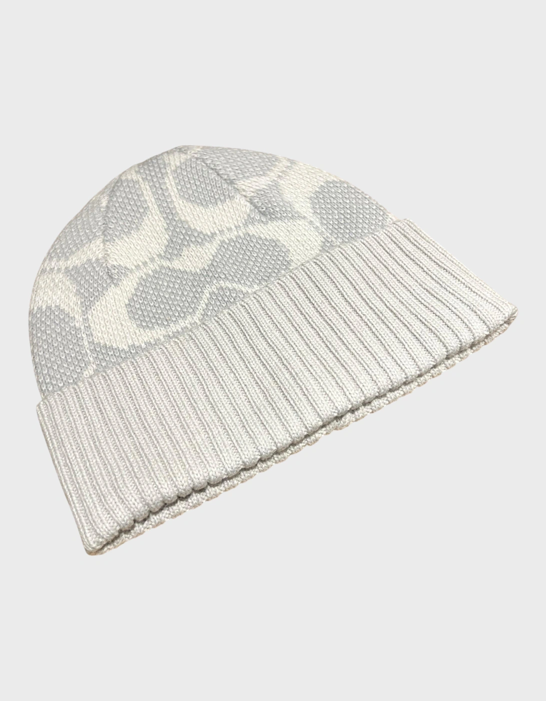 Jumbo Signature Beanie Chalk Grey