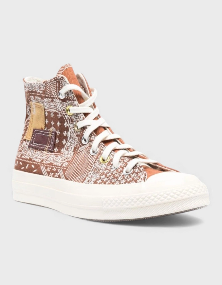 All Star 70 Hi Patchwork Tawny Owl