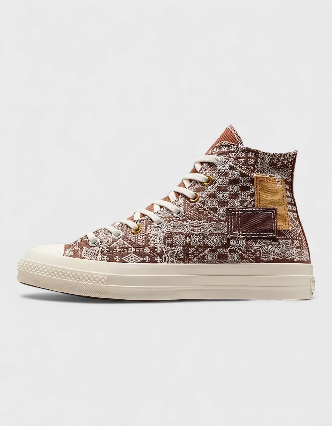 All Star 70 Hi Patchwork Tawny Owl