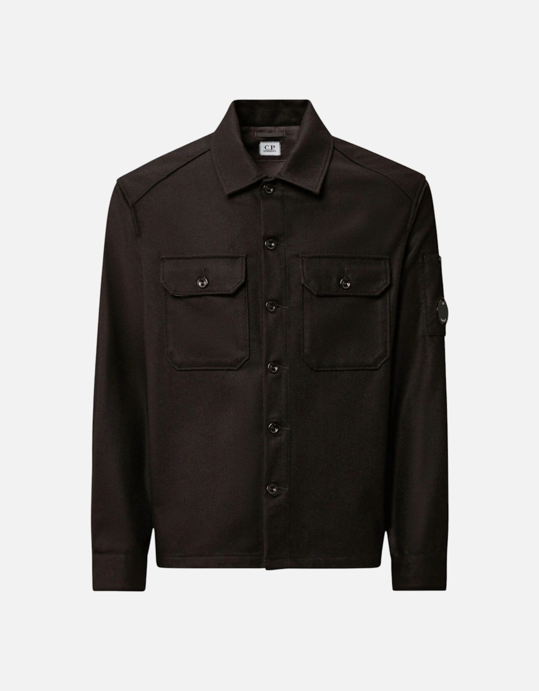 C.P. Company Felt Lens Black Overshirt, 4 of 3