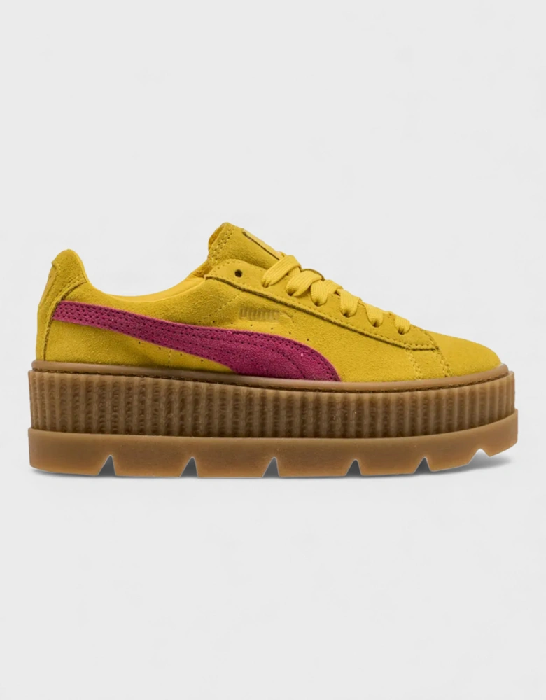 Cleated Creeper Rihanna Fenty Suede Lemon