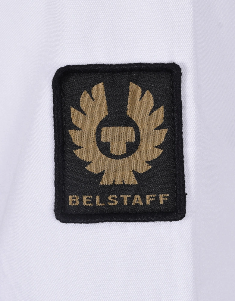 SHORT SLEEVE SCALE SHIRT WHITE