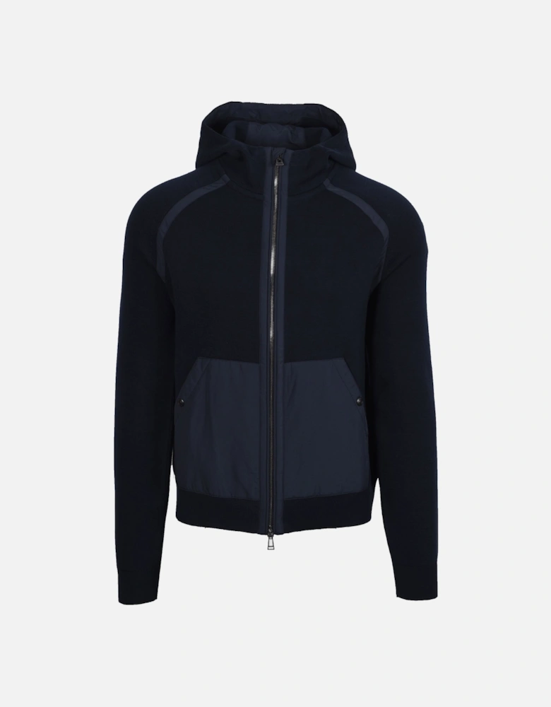 VEW HOODED FULL ZIP NAVY