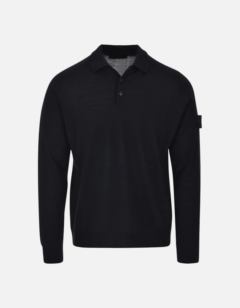 Pure Light RWS Wool Ghost Navy Sweatshirt