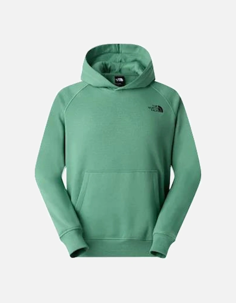 TNF M Raglan Box NSE Regular Hood - Dimmed Algae