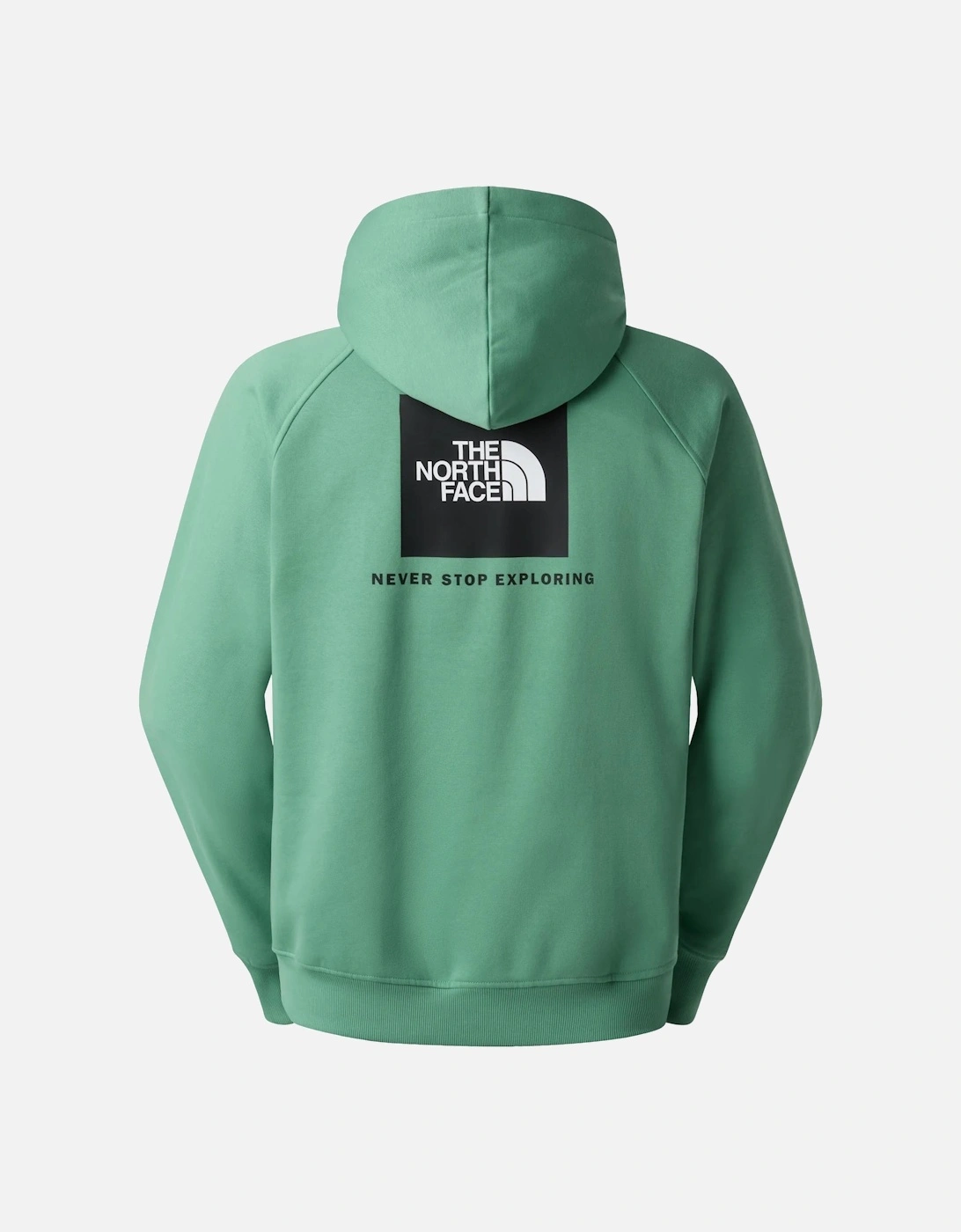 TNF M Raglan Box NSE Regular Hood - Dimmed Algae