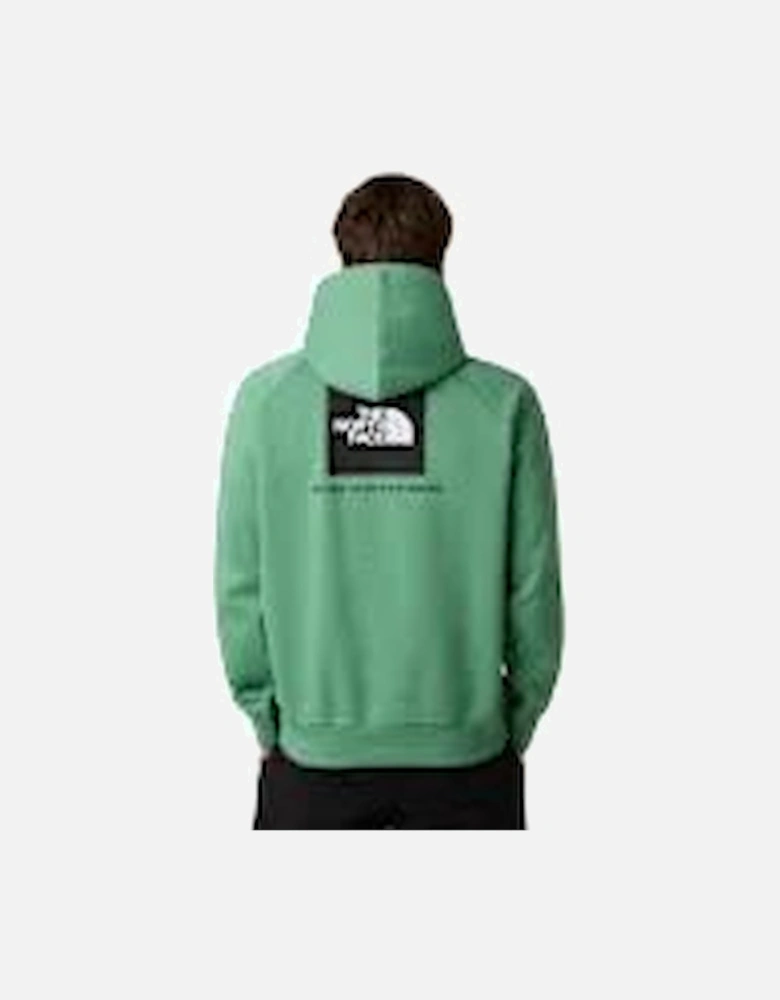 TNF M Raglan Box NSE Regular Hood - Dimmed Algae