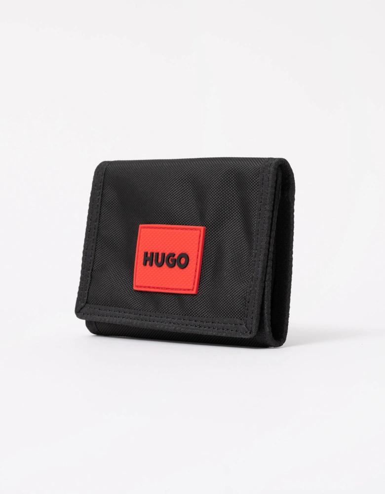 HUGO Mens GB Nylon Multicard Wallet - Black 001
