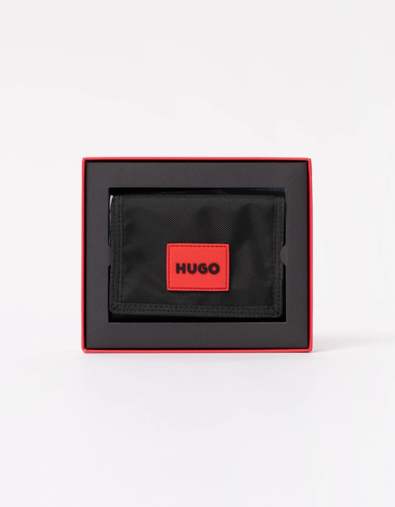 HUGO Mens GB Nylon Multicard Wallet - Black 001