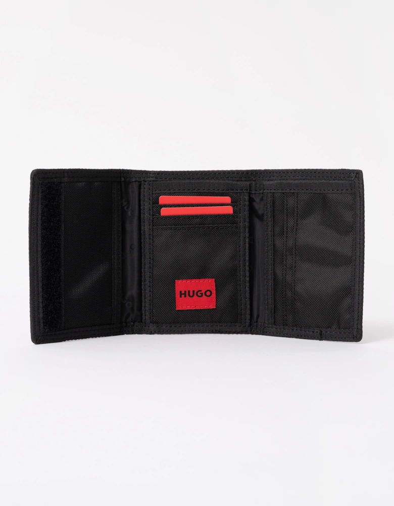 HUGO Mens GB Nylon Multicard Wallet - Black 001