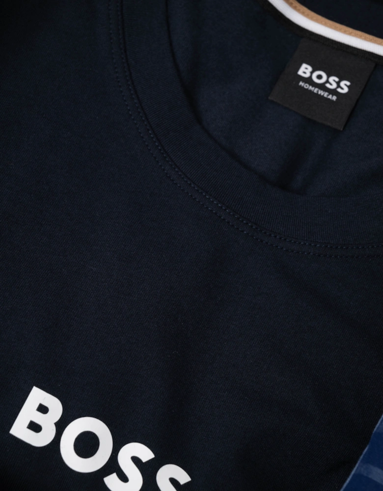 BOSS Orange Easy Mens Pyjama Set - Medium Blue 423