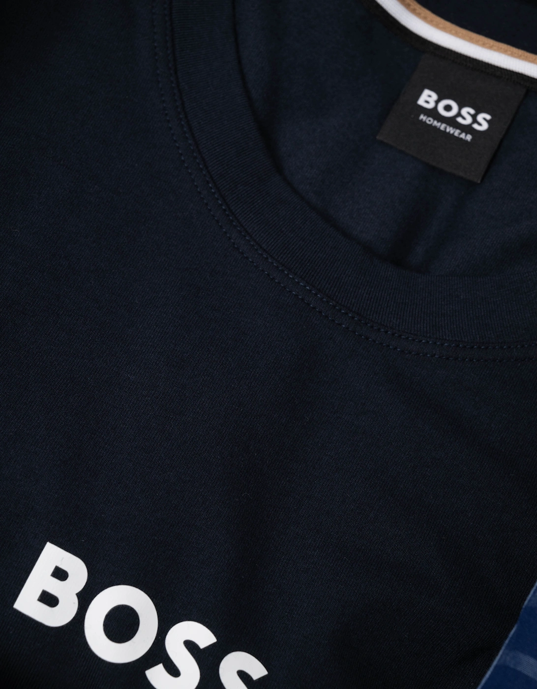 BOSS Orange Easy Mens Pyjama Set - Medium Blue 423