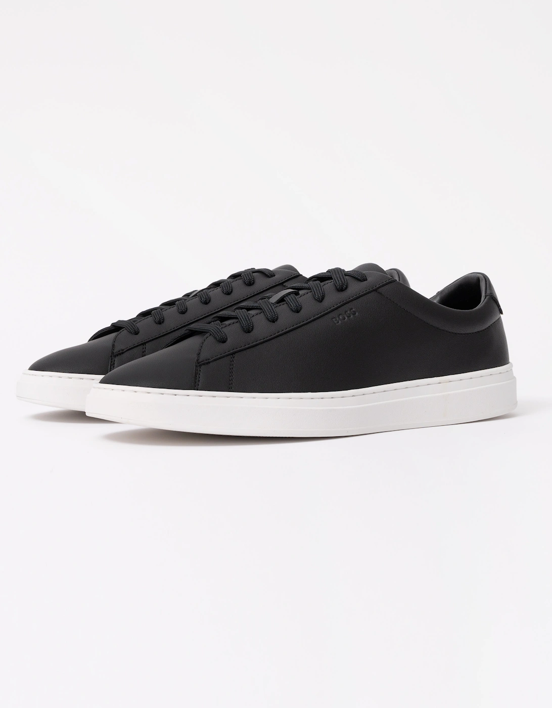 BOSS Orange Mens Kieran Tennis Trainers - Black 002, 6 of 5