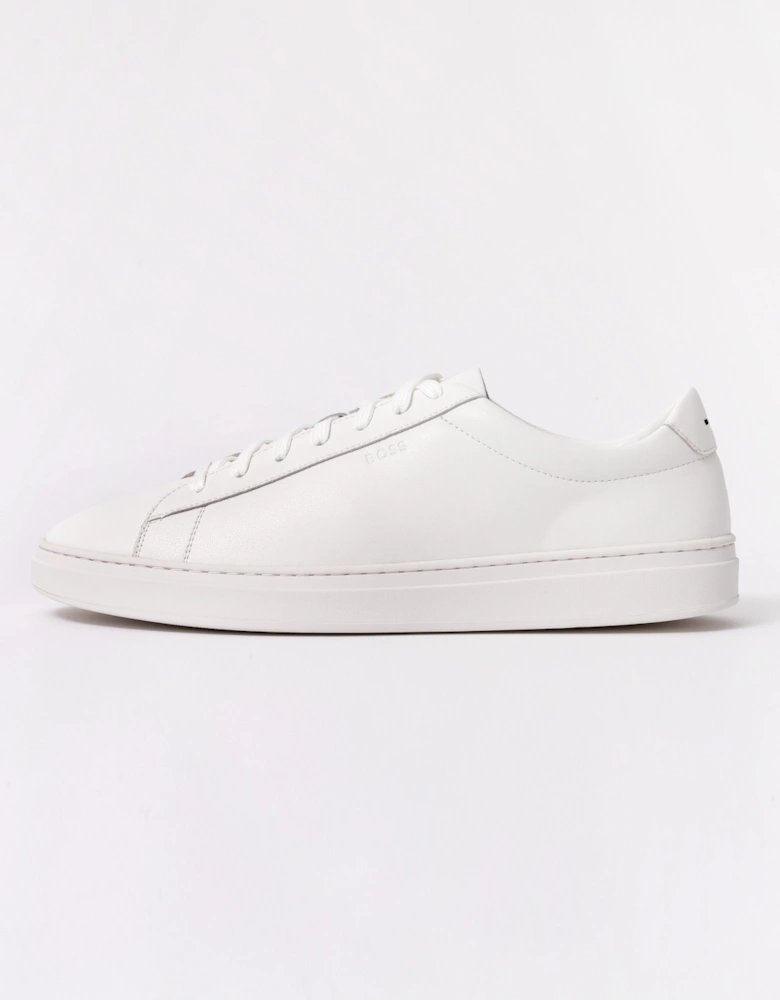 BOSS Orange Mens Kieran Tennis Trainers - White 100