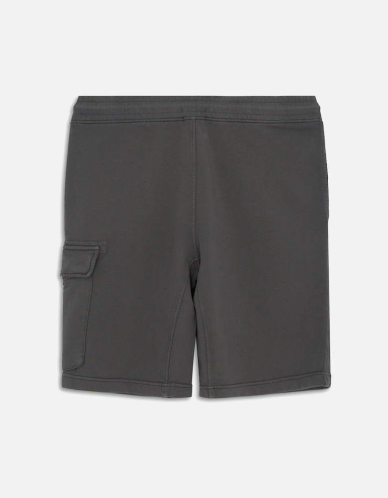 DIAGONAL FLEECE SHORTS