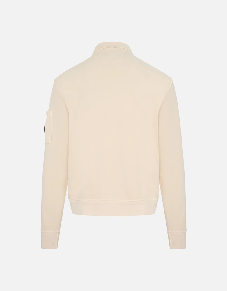 DIAGONAL FLEECE SWEATSHIRT