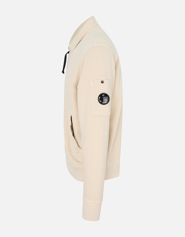 DIAGONAL FLEECE SWEATSHIRT