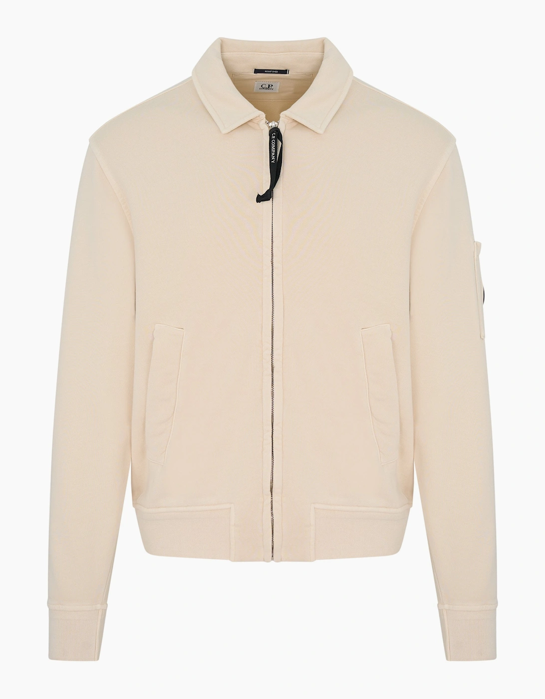 CP Company CP Company Men's Diagonal Sweatshirt Cream