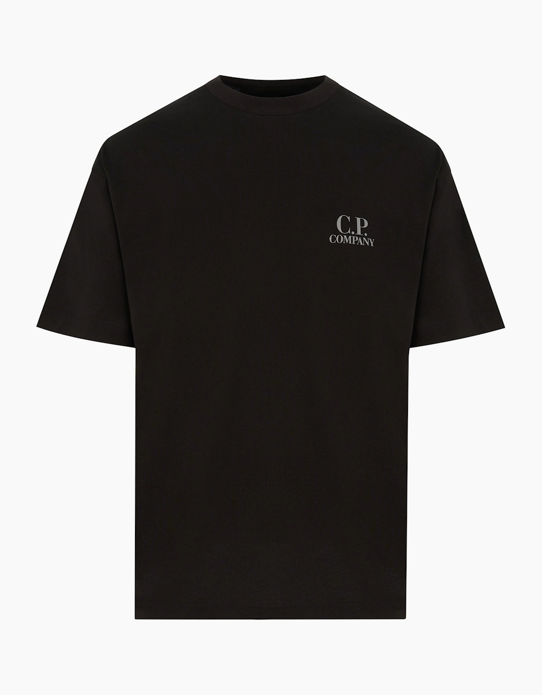 CP Company Men's 30/1 Cotton T-Shirt Black - Size: 36