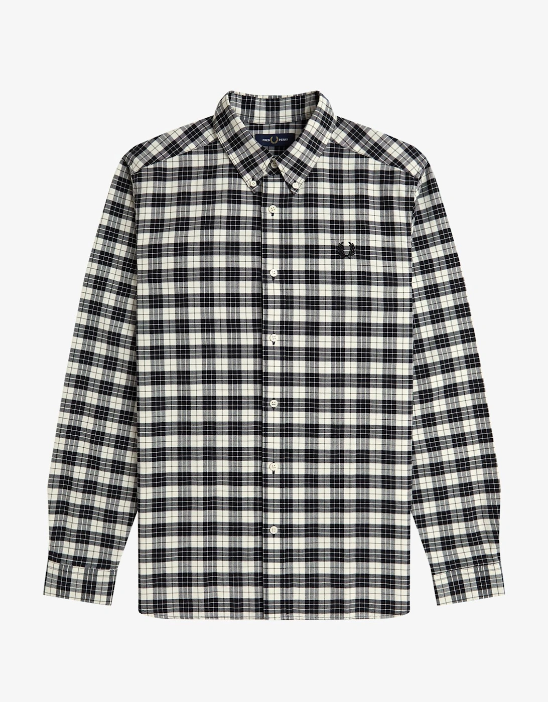 M1743 Tartan Oxford Shirt - Ecru, 8 of 7