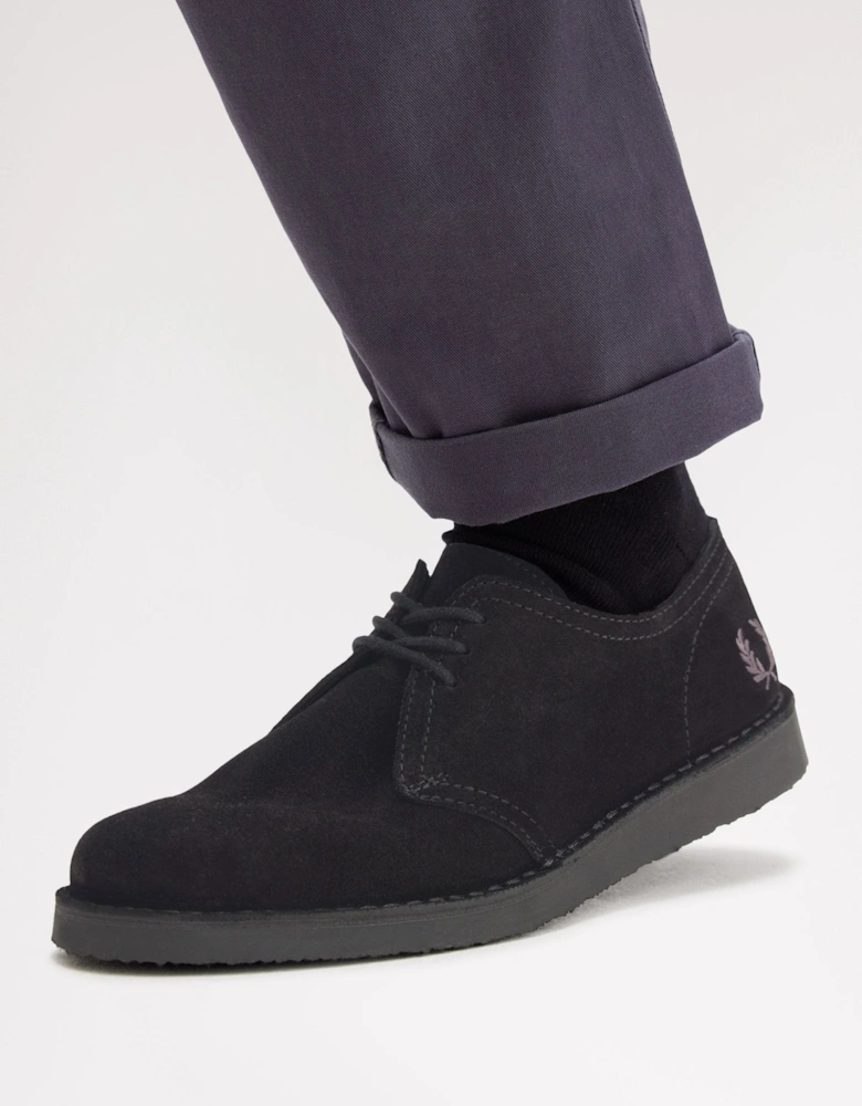 B9350 Lindon Suede - Black