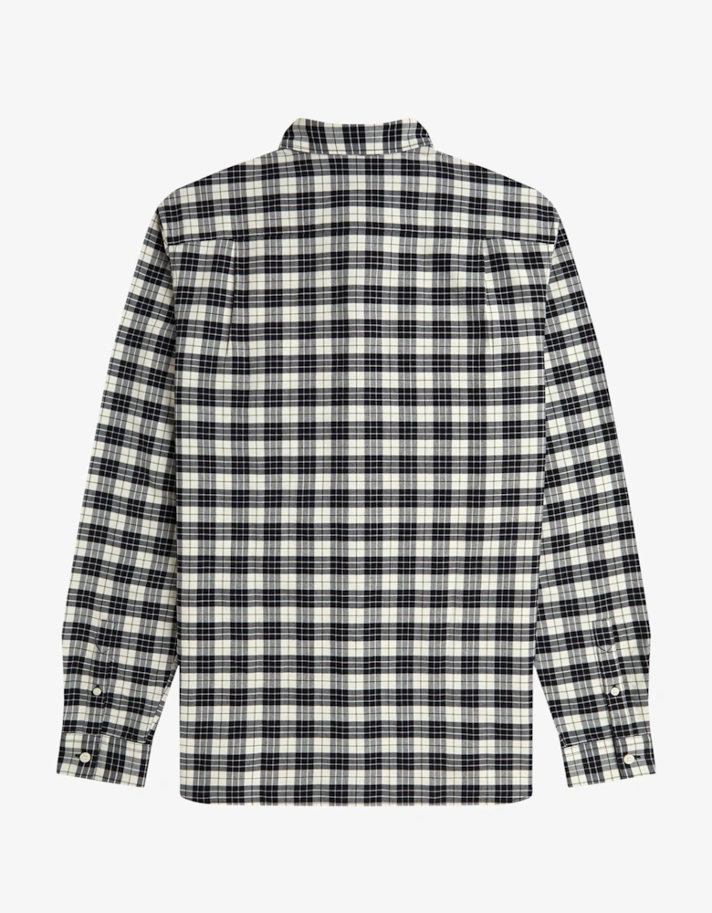 M1743 Tartan Oxford Shirt - Ecru