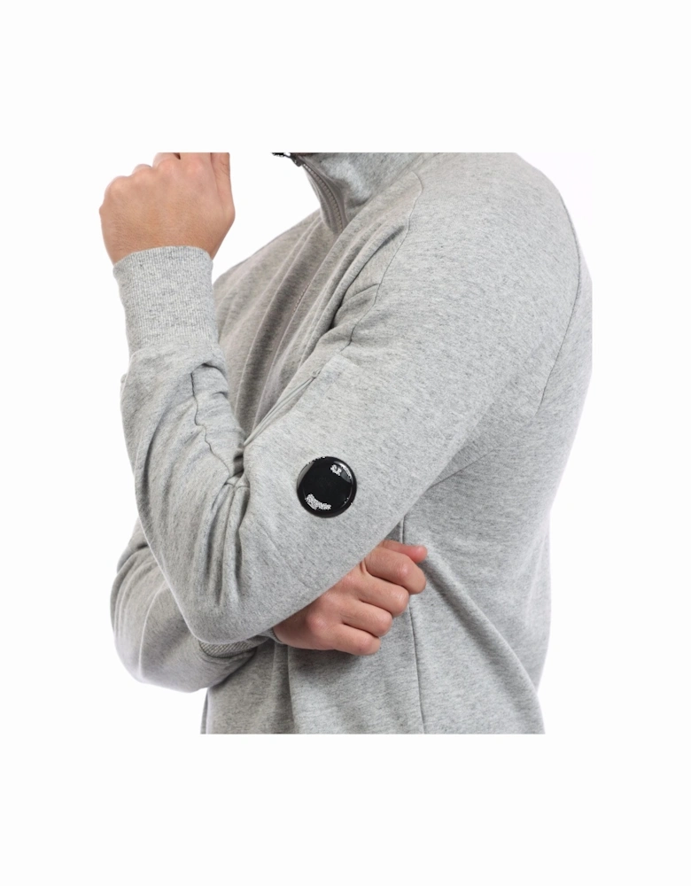 Diagonal Raised Fleece Half-Zip Sweatshirt