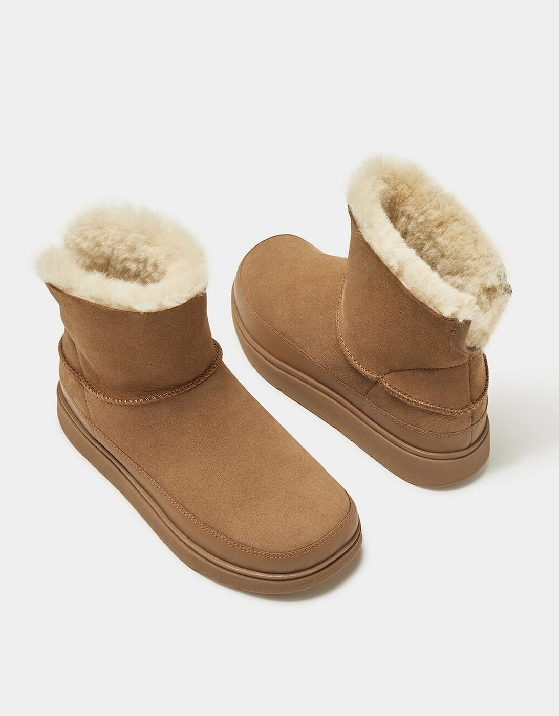 Gen-FF Mini Double Faced Shearling Boots