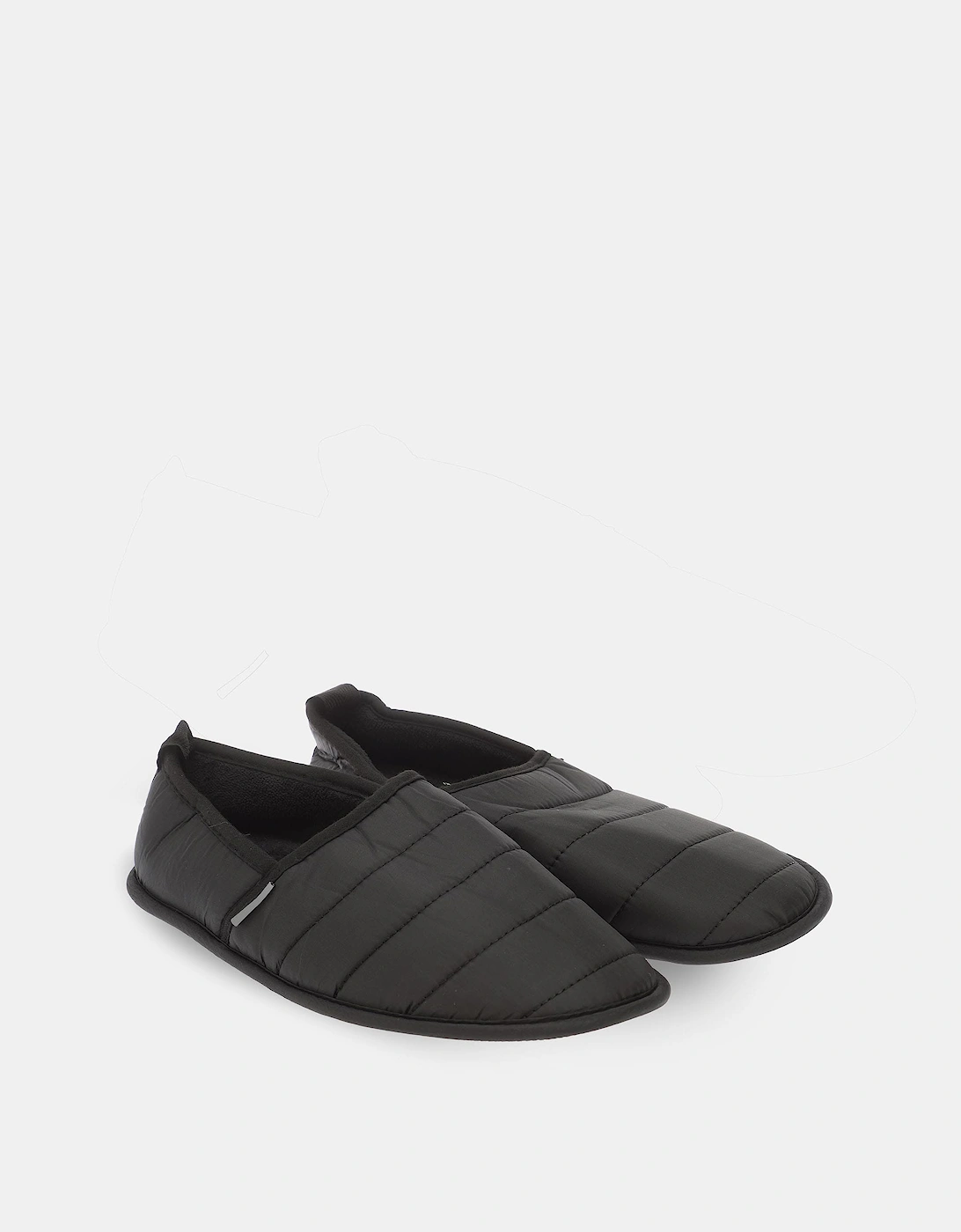 Mens Daniel Quilted Slippers, 4 of 3