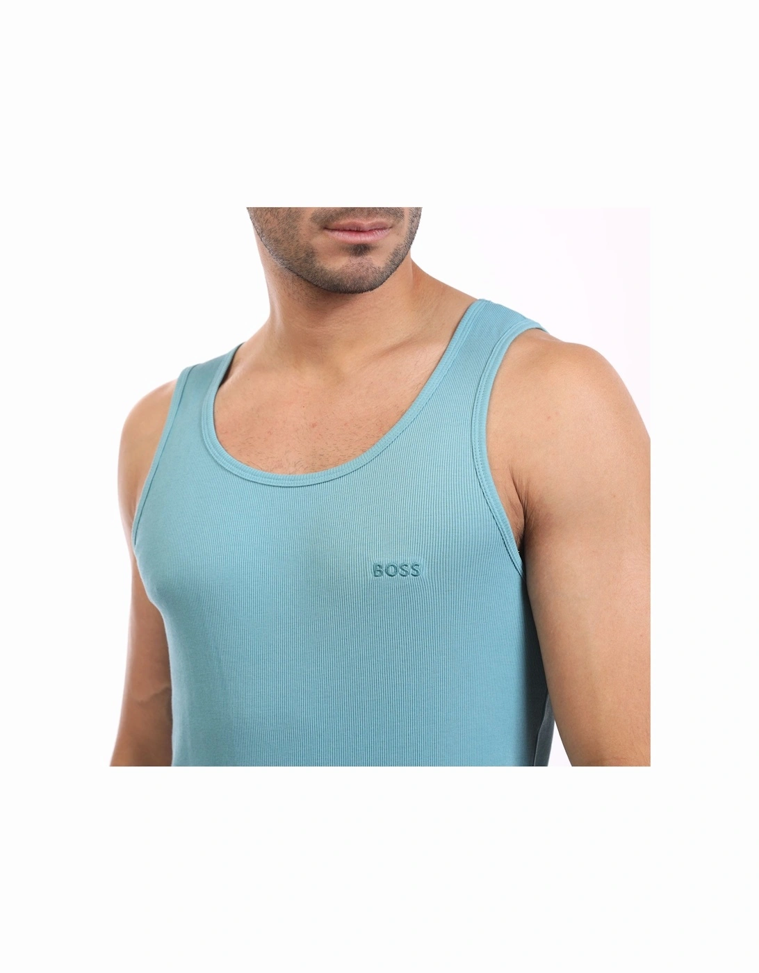 3 Pack of Ribbed Cotton Underwear Vests