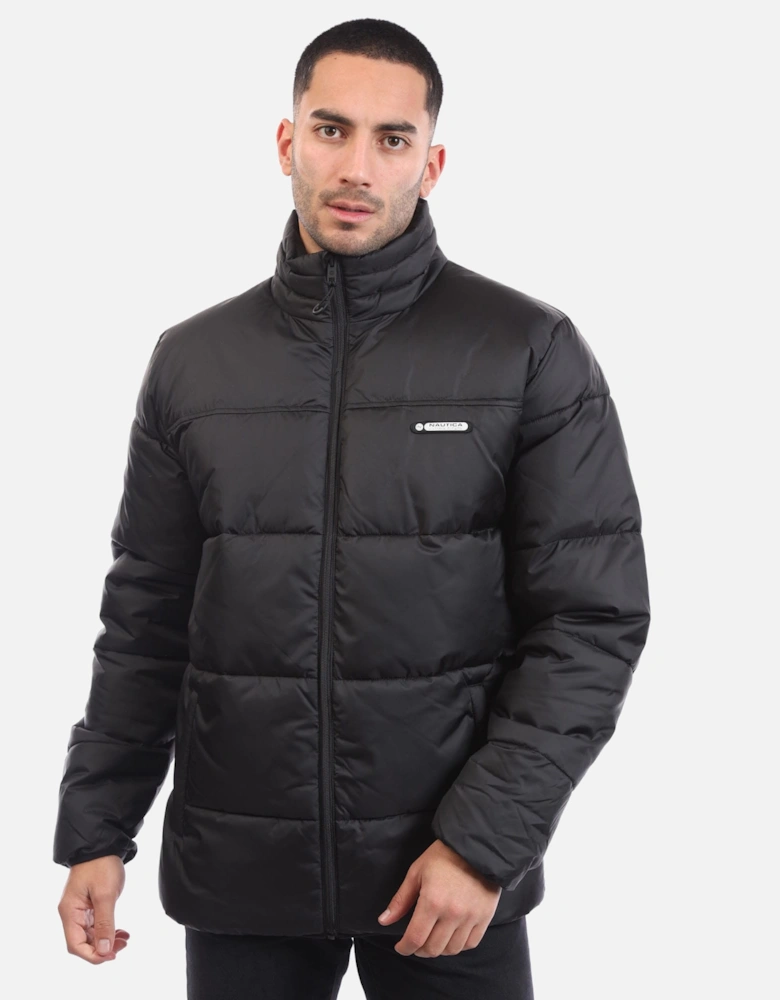 Peacock Puffer Jacket