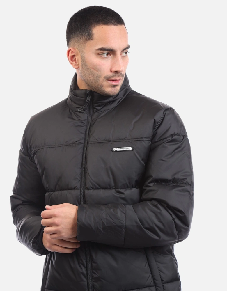 Peacock Puffer Jacket