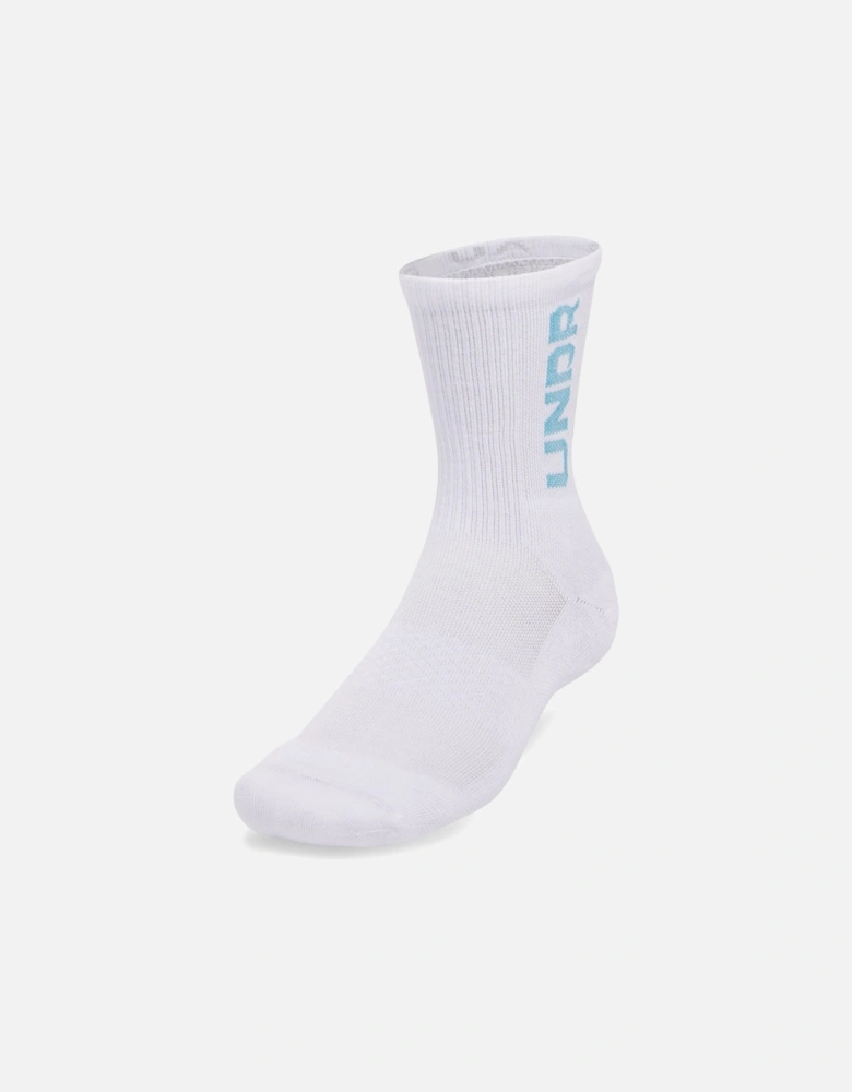 3-Pack Mid Crew Socks