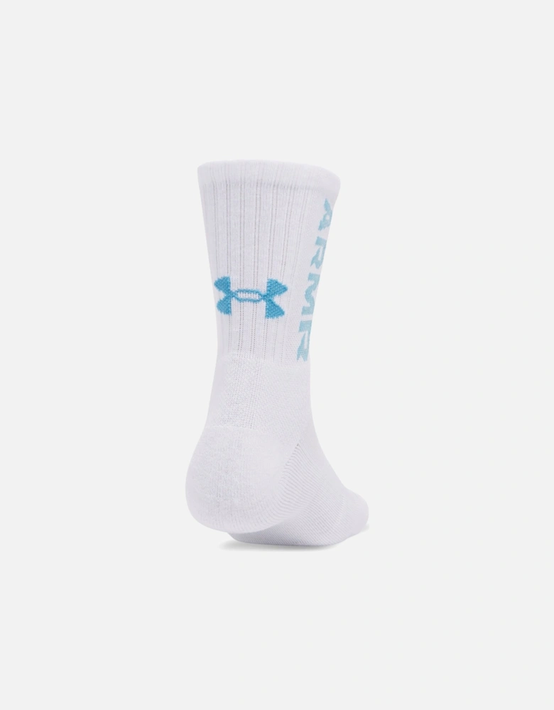 3-Pack Mid Crew Socks