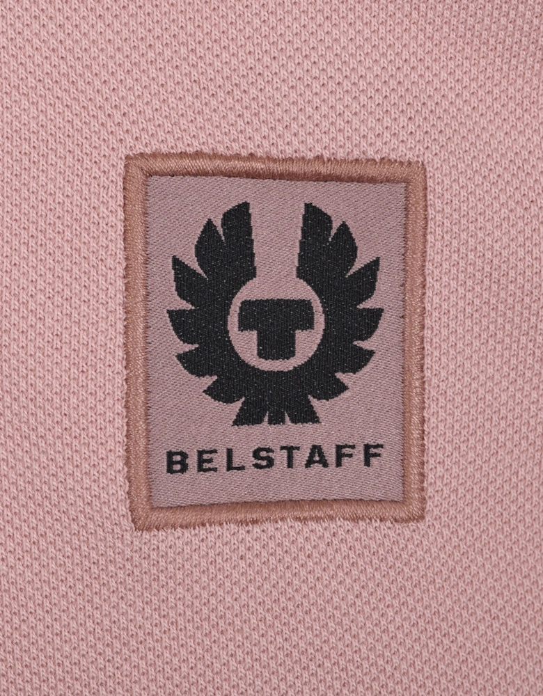SHORT SLEEVE POLO SHIRT DUSK PINK
