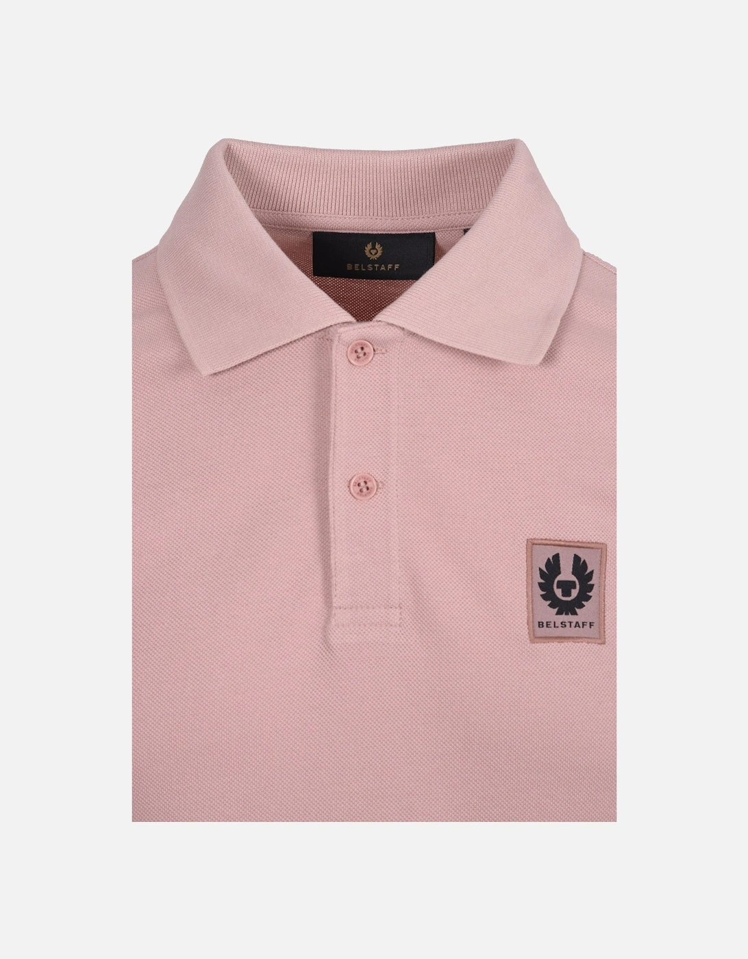 SHORT SLEEVE POLO SHIRT DUSK PINK