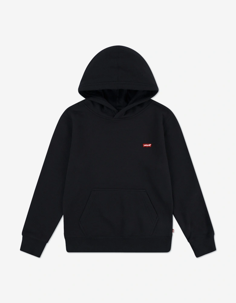 Boys Mini Batwing Hoodie in Black